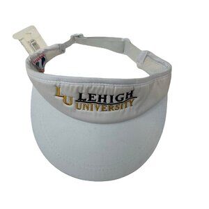 Lehigh University Mountain Hawks Vintage Retro Tennis Golf Visor Hat 90's NWT